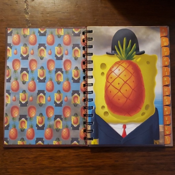 Nickelodeon SpongeBob SquarePants address book - Picture 3 of 5